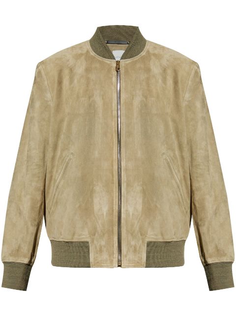 Paul Smith suede bomber jacket