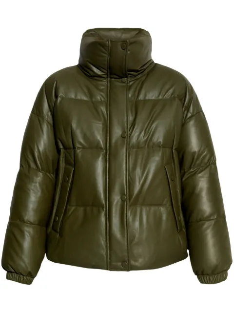 Yves Salomon padded leather jacket