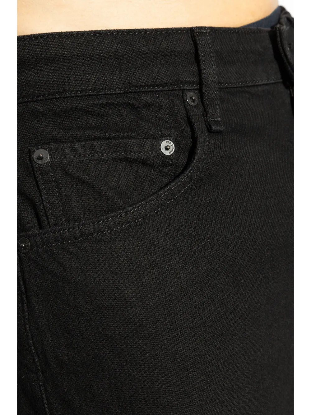rag & bone Straight jeans Zwart