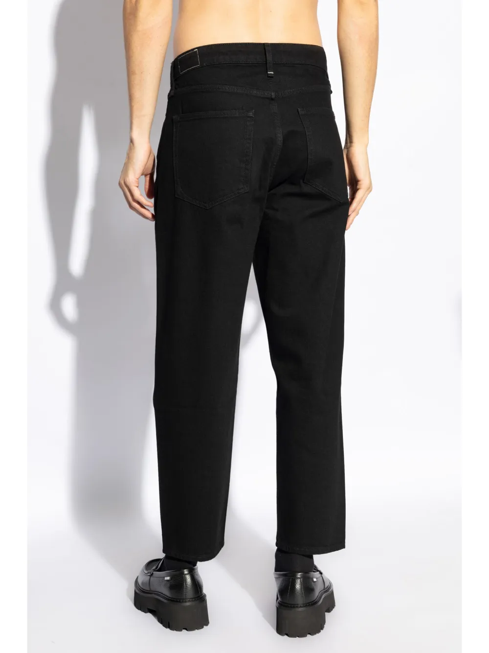 rag & bone Straight jeans Zwart