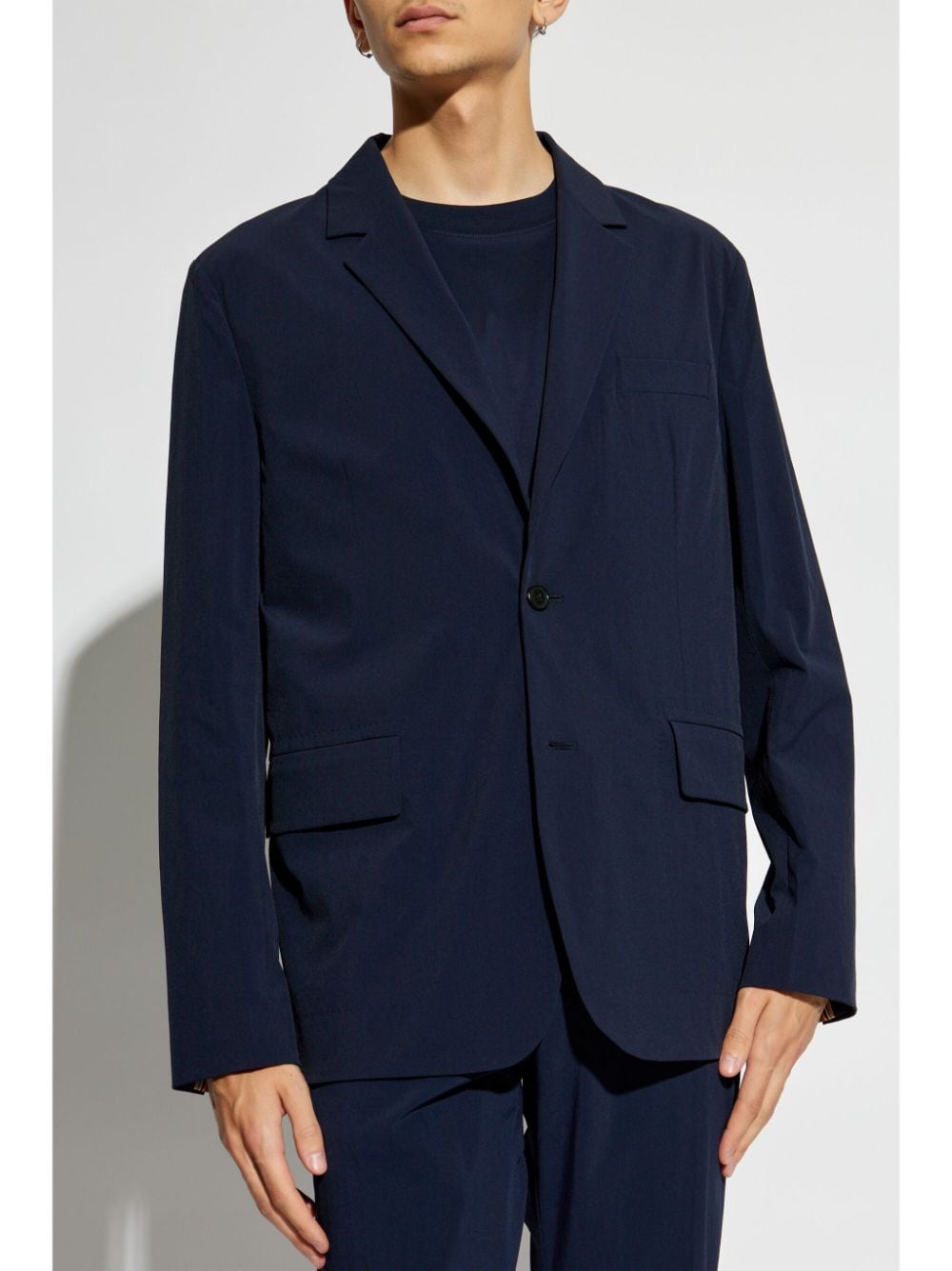 Shop Paul Smith Single-breasted Blazer In Blue