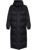 Yves Salomon reversible parka coat - Black
