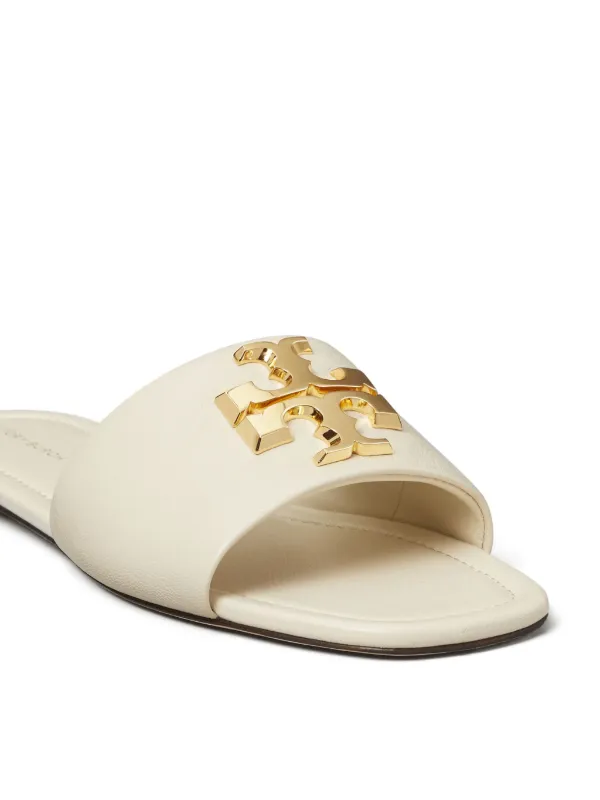 ＊TORY BURCH＊ Eleanor Slide Sandal Tory Burch Eleanor Slides | Black | FARFETCH CA