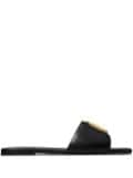 Tory Burch Eleanor slides - Black