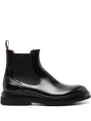TOM FORD Leather Chelsea Boots | ブラック | FARFETCH JP