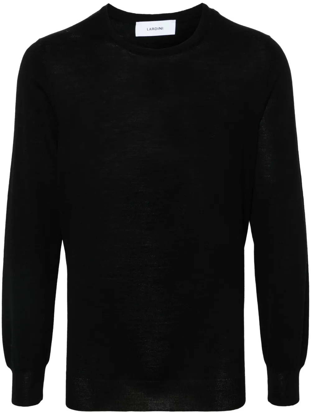 Lardini Fein gestrickter Pullover | Schwarz | Image 1