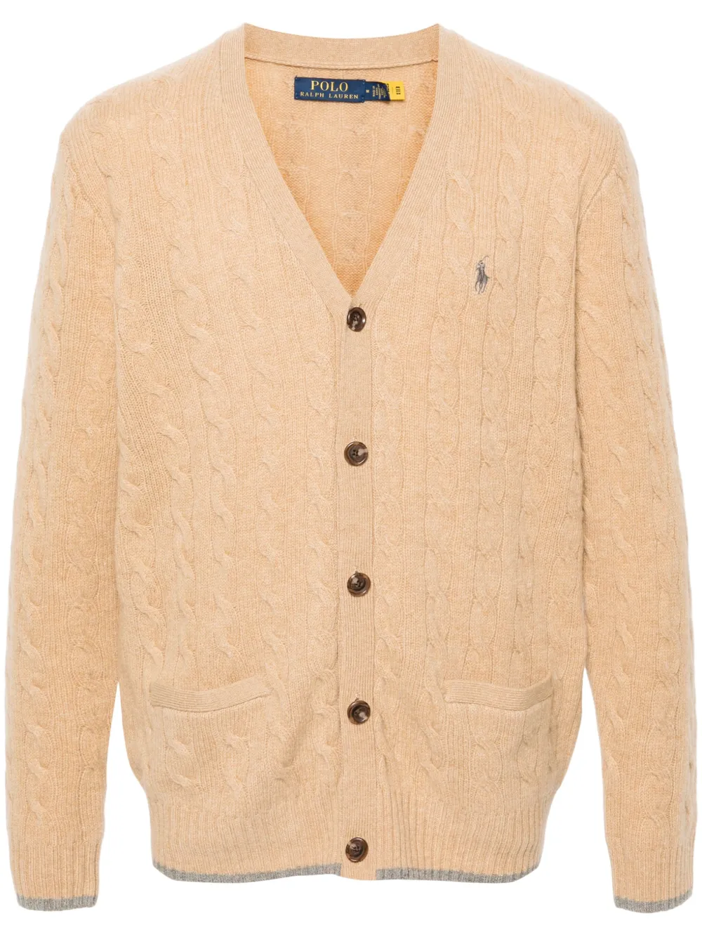 Polo Ralph Lauren Cable Cardigan In Beige | ModeSens Polo Ralph Lauren Cable Cardigan In Beige | ModeSens