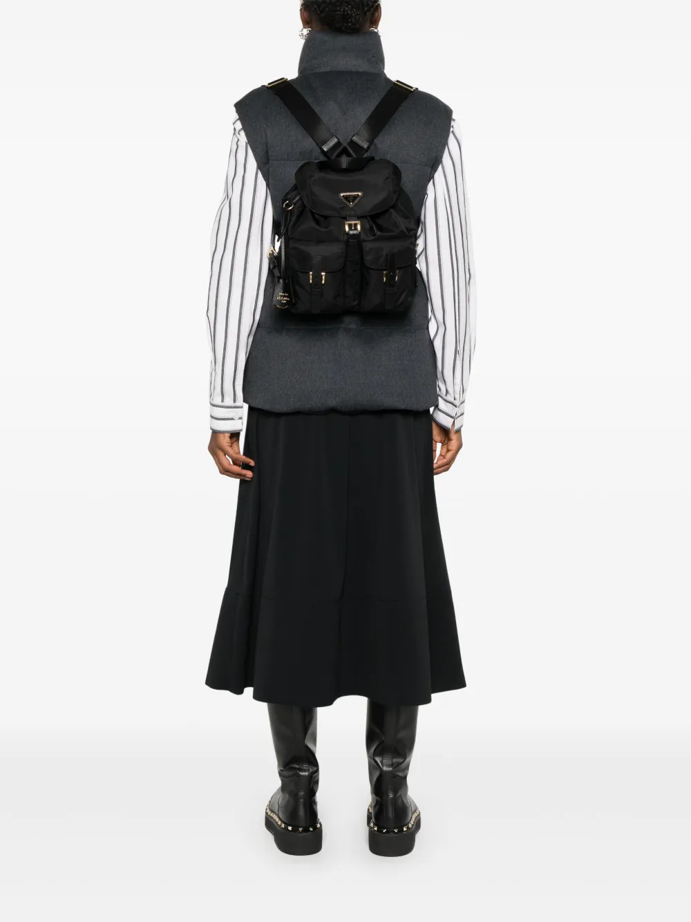 Prada Re-Edition 1978 Re-Nylon kleine rugzak - Zwart
