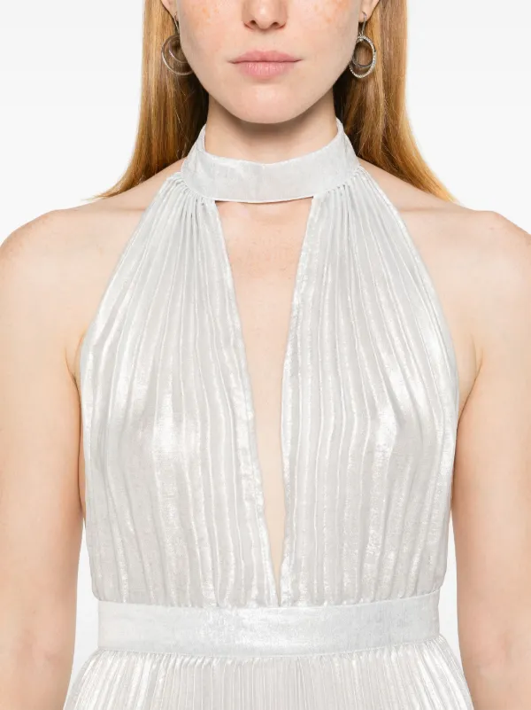 L IDEE Robe Chateau Argent FARFETCH CM