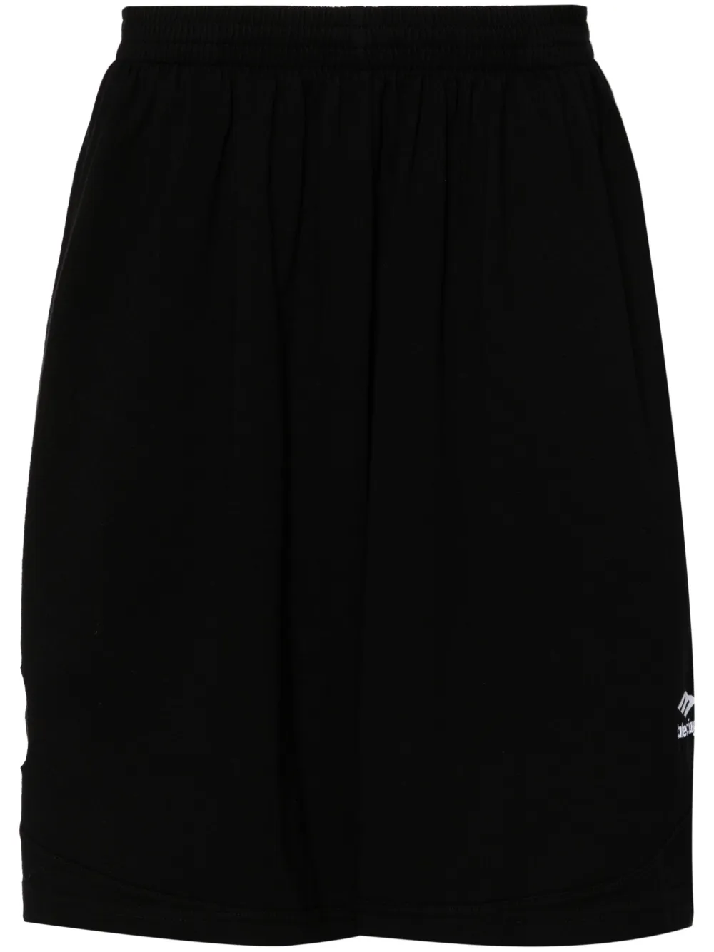 Balenciaga Soccer Baggy shorts Zwart