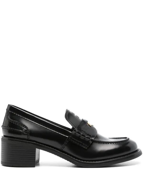 ローファー・オックスフォード MIUMIU BRUSHED LEATHER LOAFERS MIU MIU ミュウミュウ ブラッシュド Loafers ペニーローファー