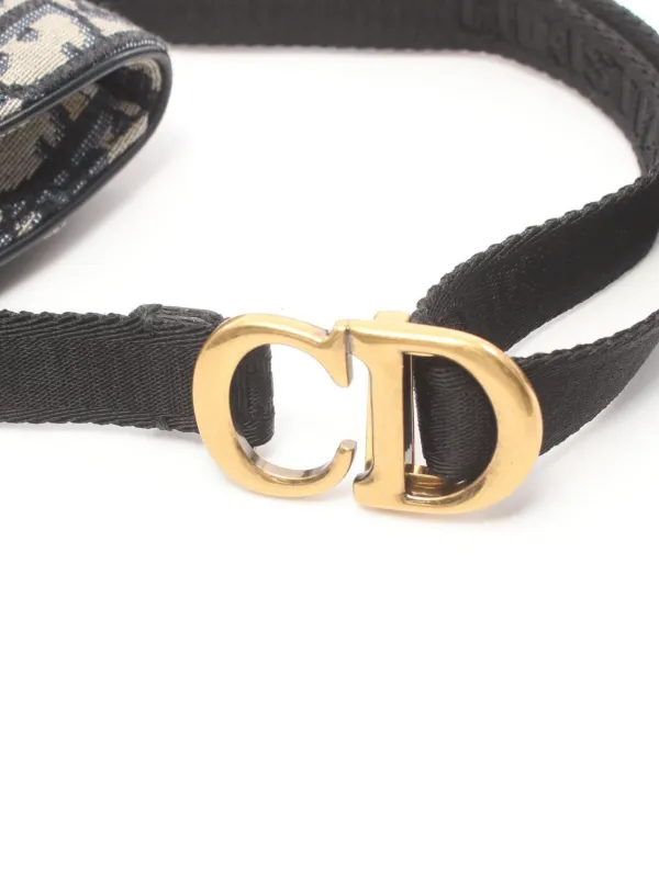 Christian Dior Pre-Owned 2010s サドル ベルトバッグ | ニュートラル