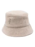 Ruslan Baginskiy monogram-embellished bucket hat - Neutrals