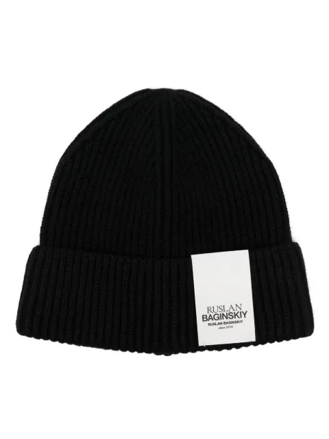 Ruslan Baginskiy ribbed-knit beanie