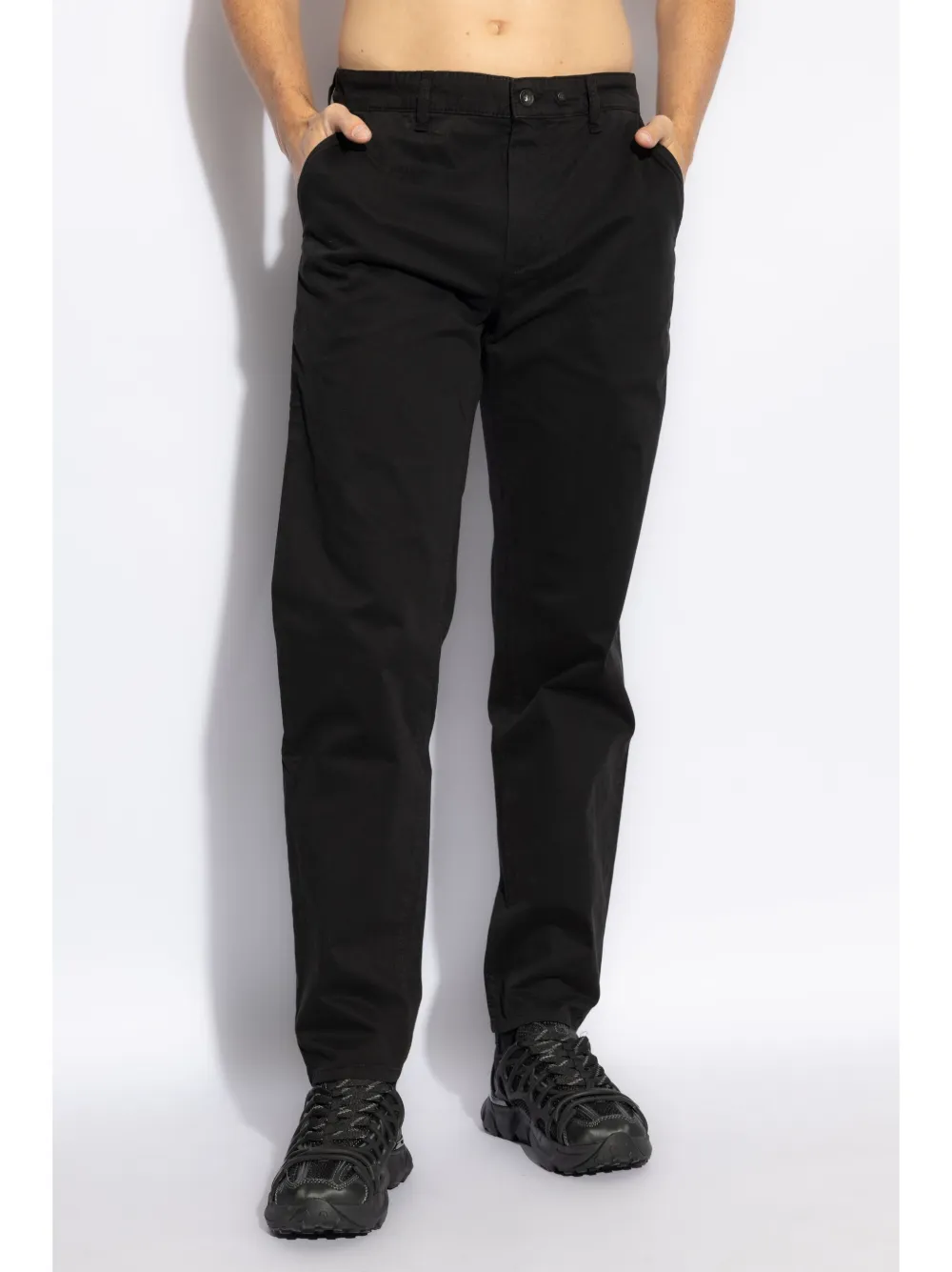 rag & bone Jeans met toelopende pijpen Zwart