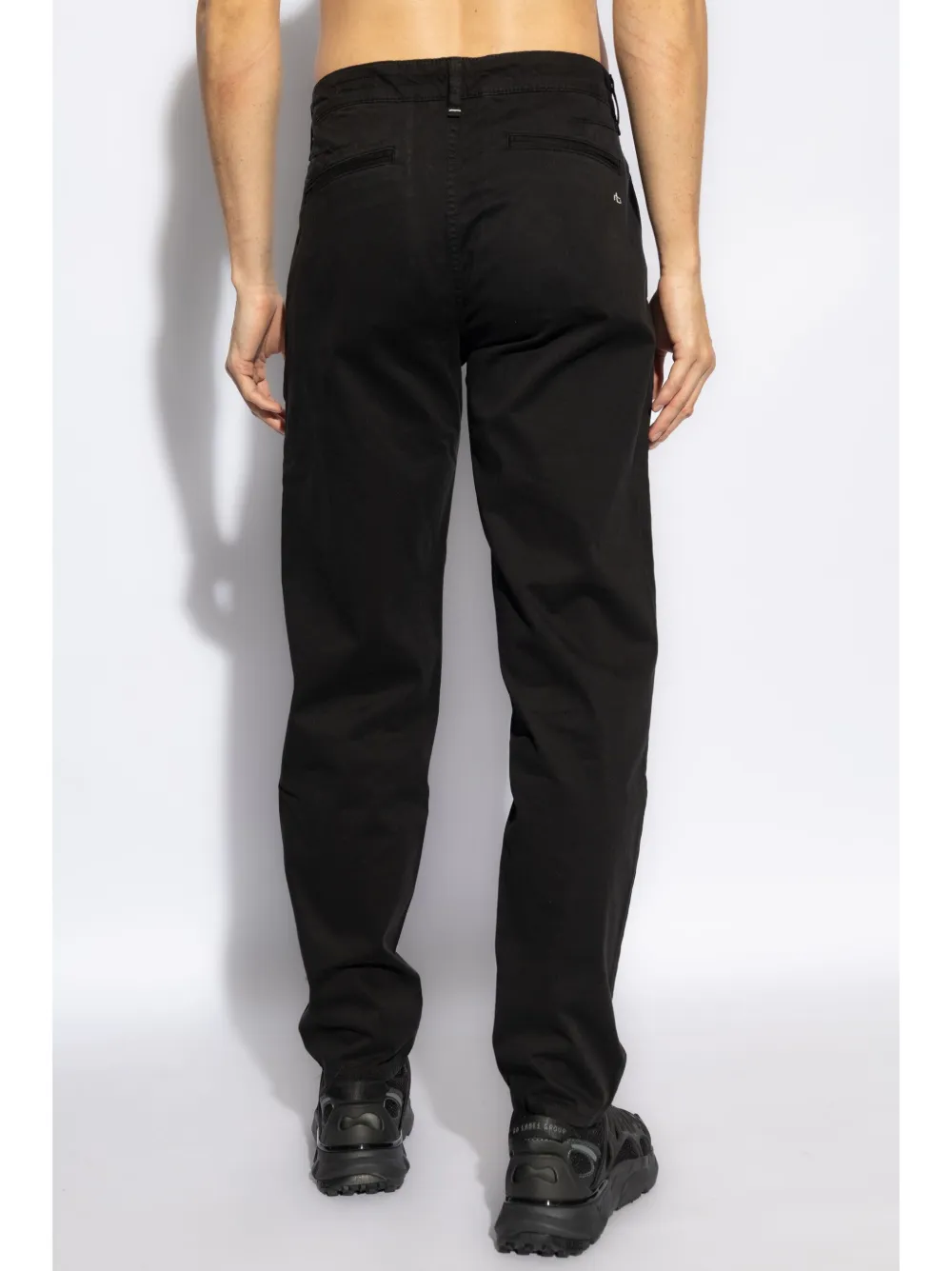 rag & bone Jeans met toelopende pijpen Zwart