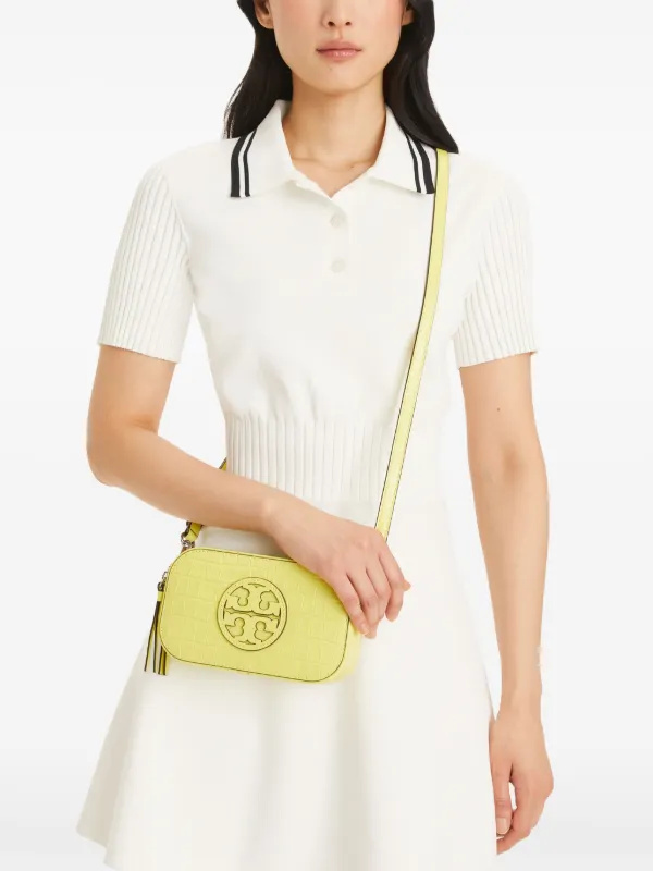 ショルダーバッグ・ポシェット Tory Burch FW25 Tory Burch Bags.. Yellow (154710 700) Tory Burch woman's shoulder bag Leather chain strap handbags