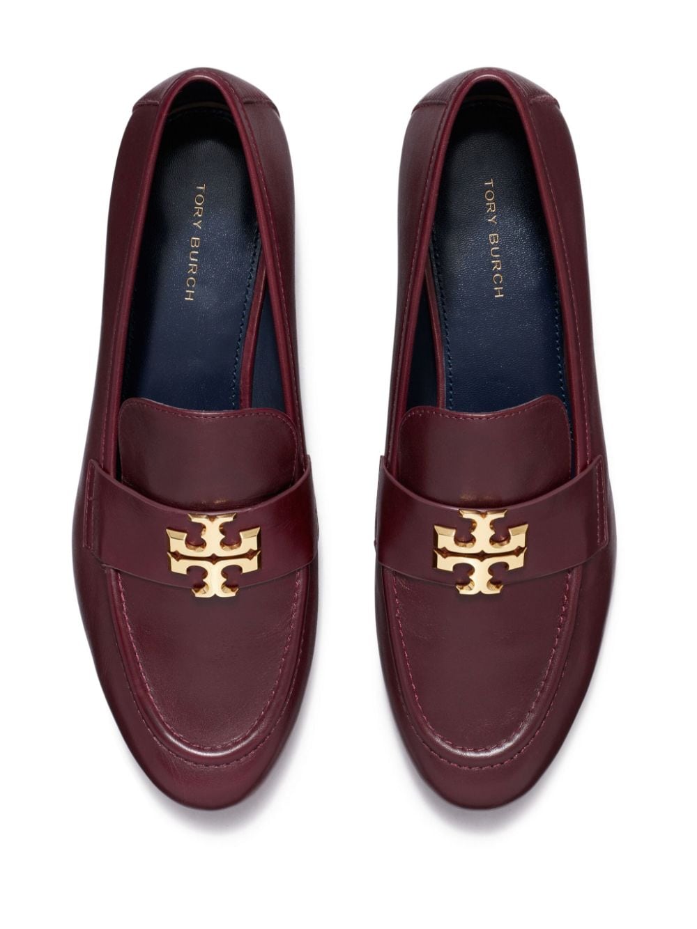 Shop Tory Burch Eleanor Loafers In Red