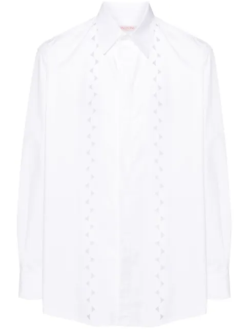 Valentino Garavani Overhemd met gewelfd detail