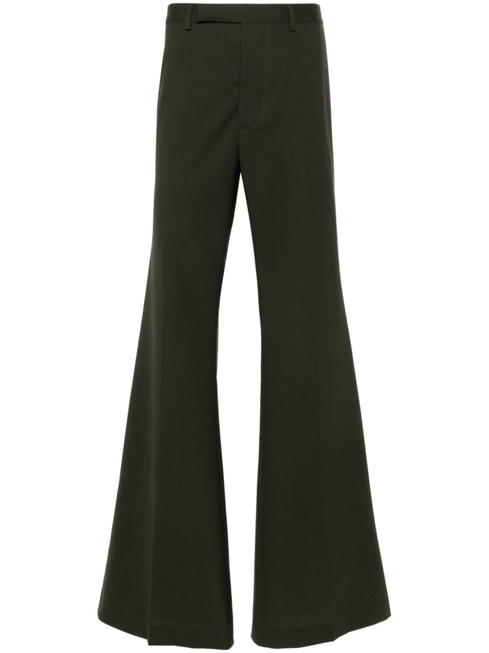 Shop Rick Owens Astaires Trousers In Green