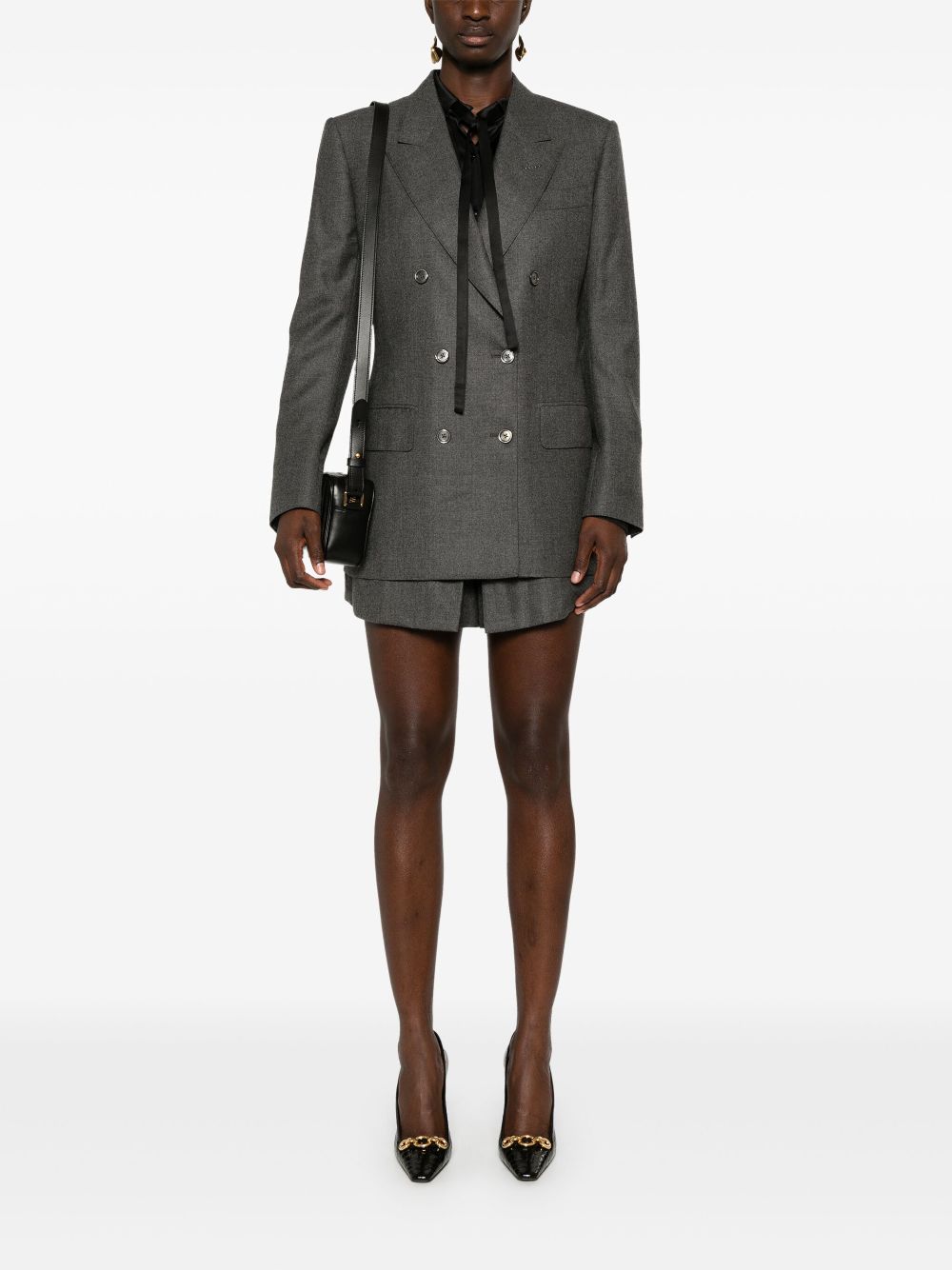 TOM FORD Kasjmier blazer - Grijs