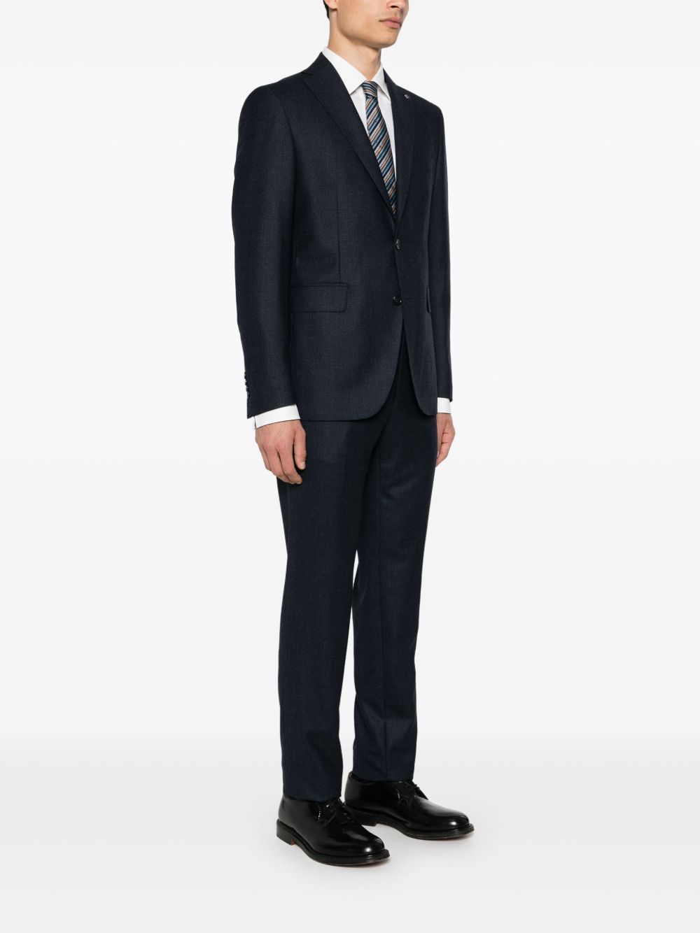 Tagliatore virgin wool-cashmere suit Men