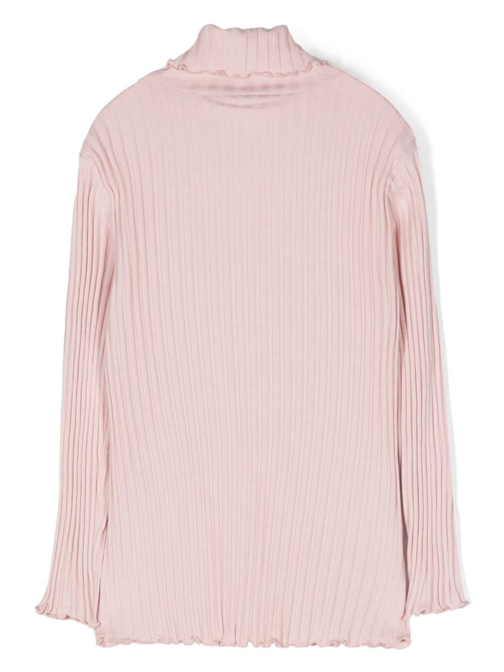 Il Gufo ribbed T-shirt - Roze