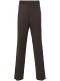 Lardini pressed-crease trousers - Brown
