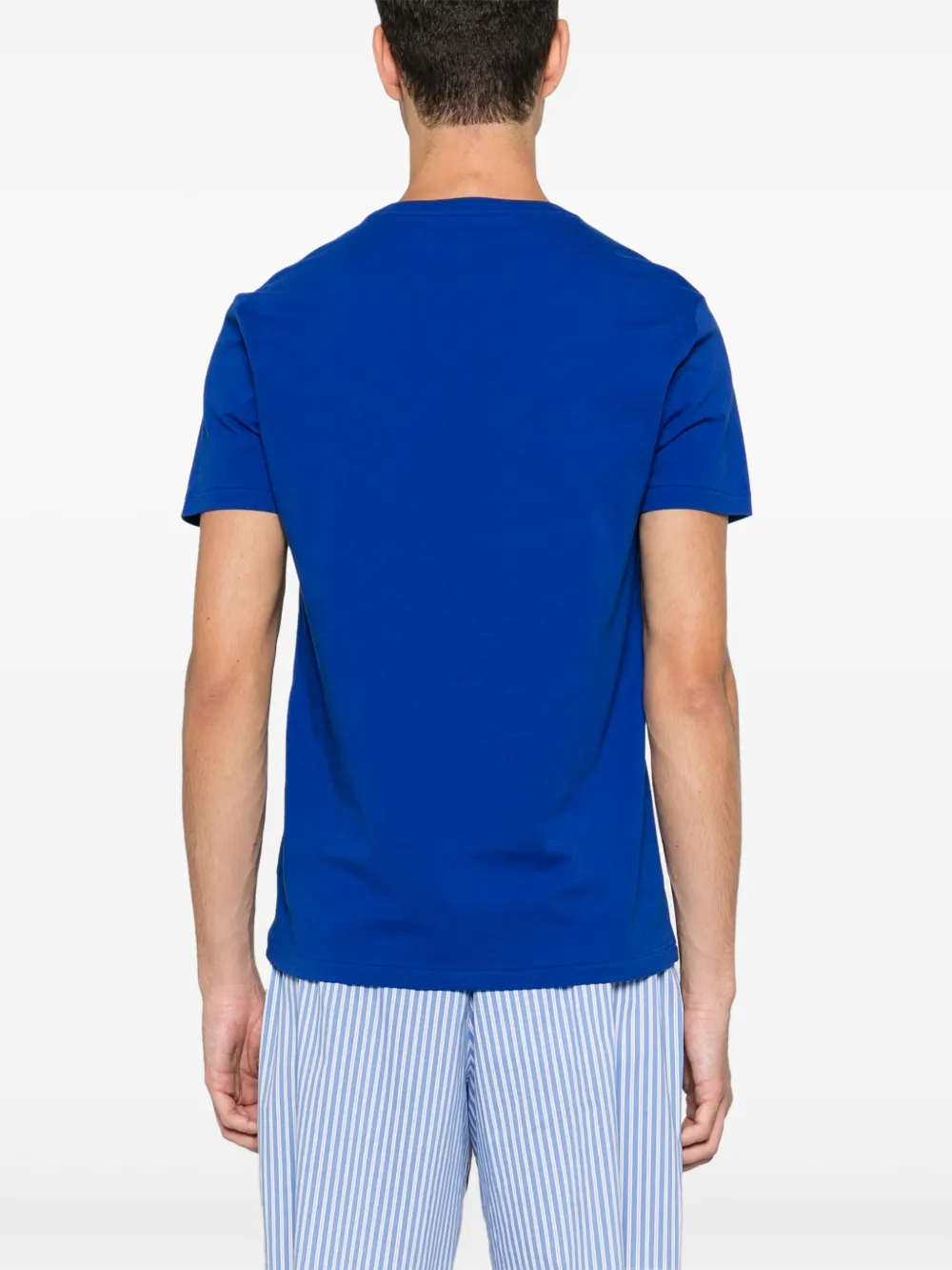 Polo Ralph Lauren T-shirt met Polo Pony-patroon Blauw