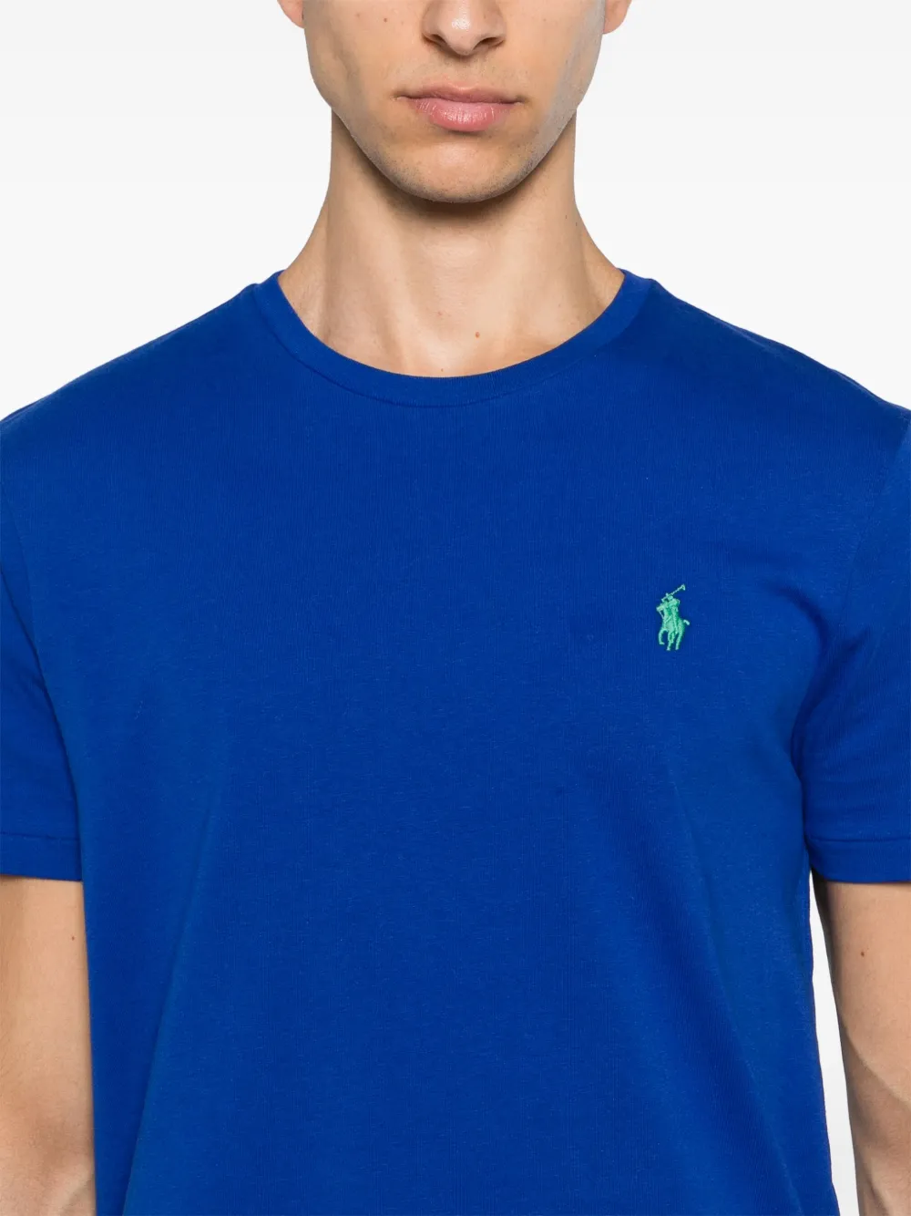Polo Ralph Lauren T-shirt met Polo Pony-patroon Blauw