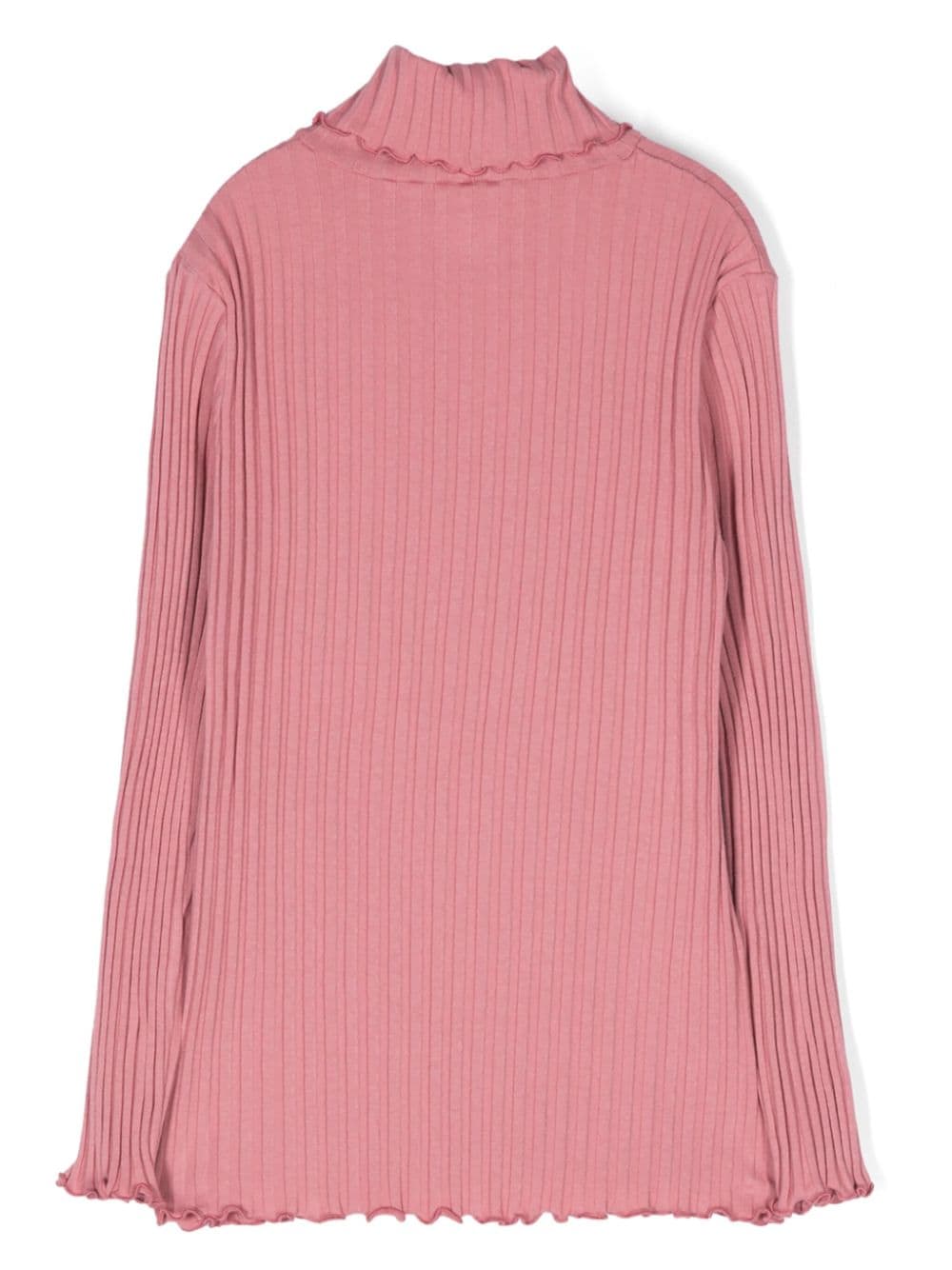 Shop Il Gufo Ribbed T-shirt In Pink