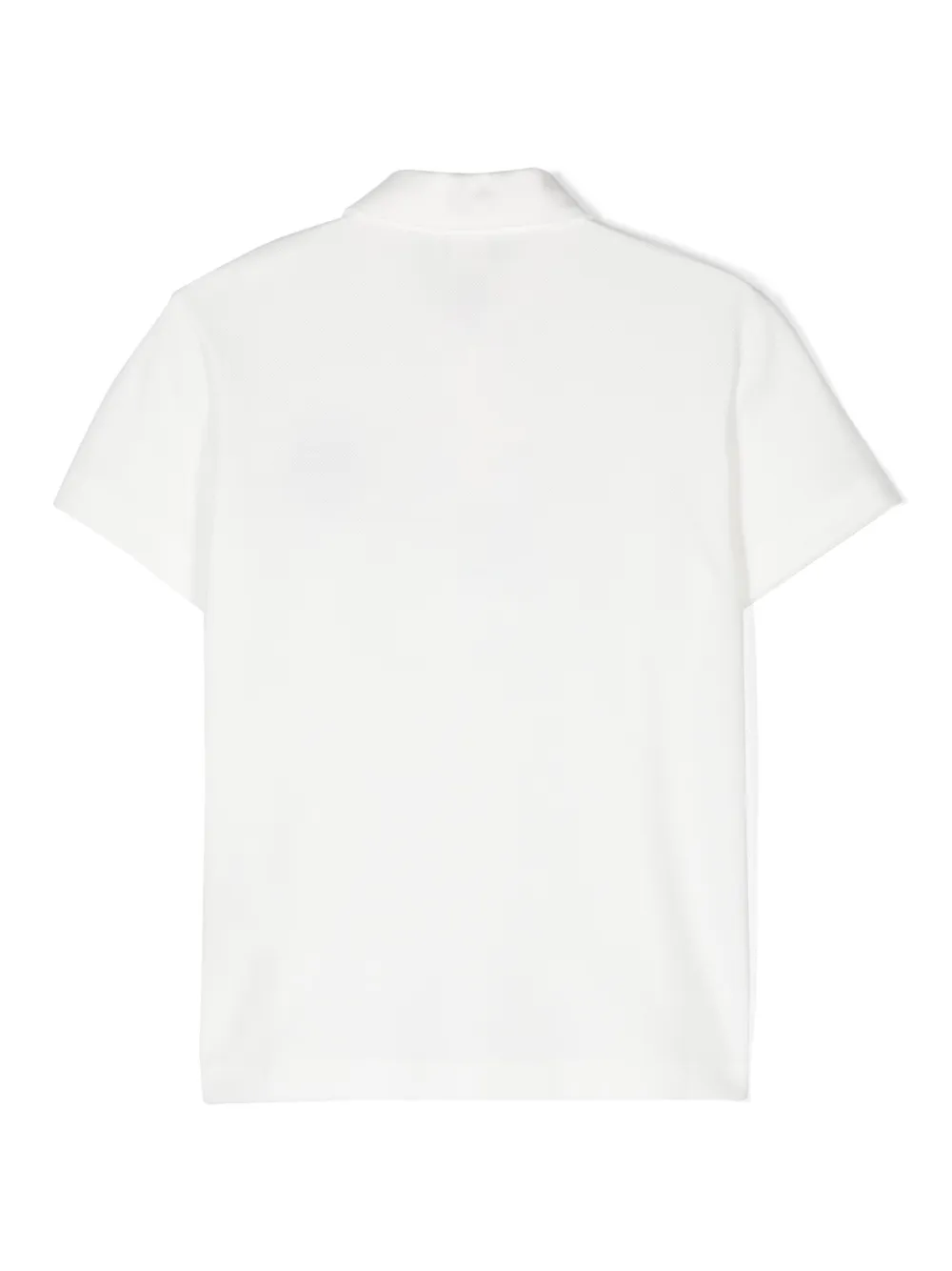 Fendi Kids Poloshirt met geborduurd logo Wit