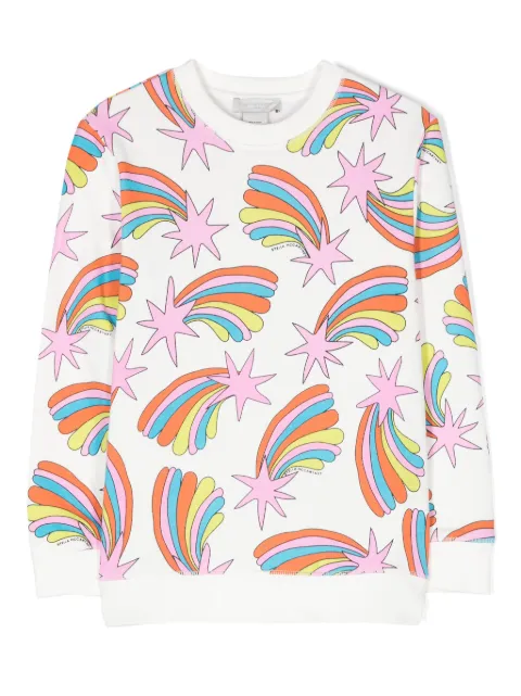 Stella McCartney Kids Shooting Stars-print sweatshirt