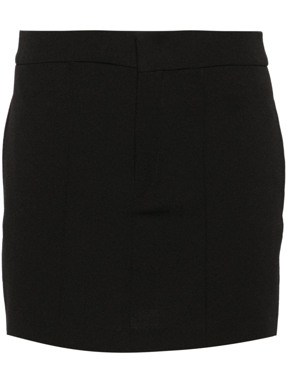 Shop Isabel Marant Licoma Crepe Mini Skirt In Black