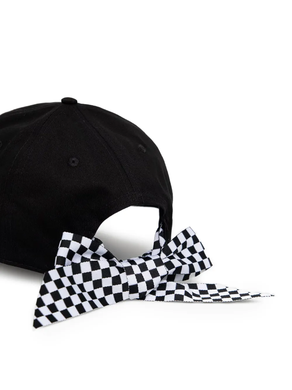 Vans Hoed met geborduurd logo en strikdetail Zwart