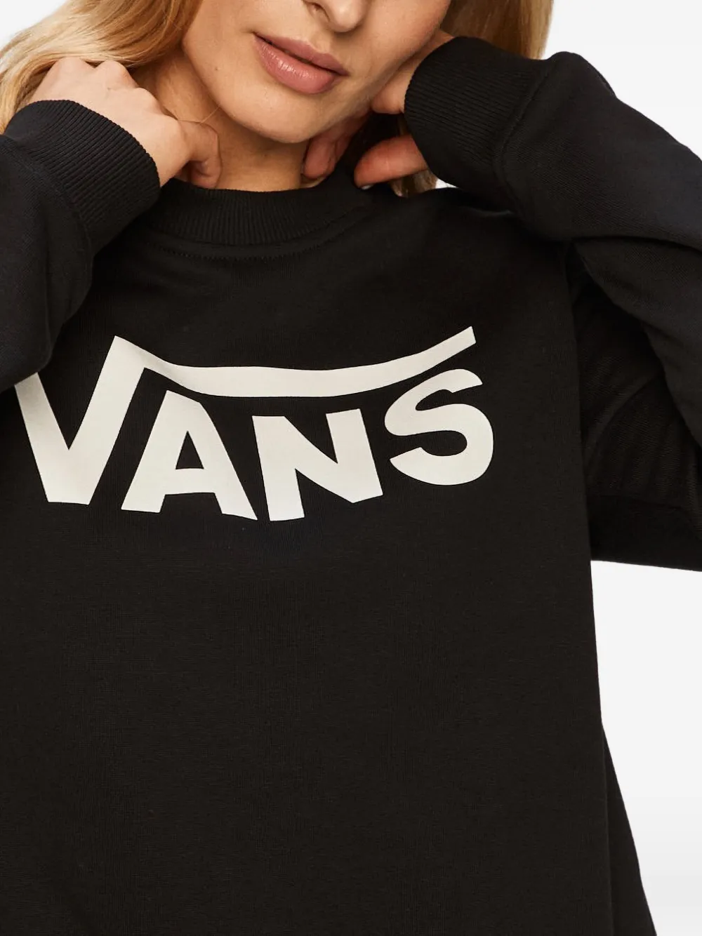  Vans Logo-detail Sweatshirt - Black 