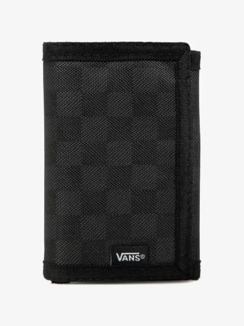 Vans checked-pattern wallet