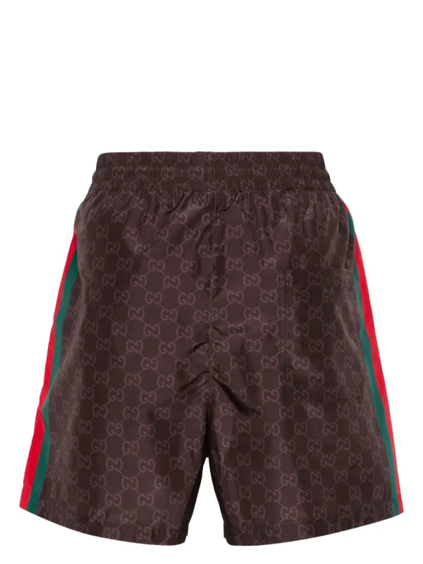 Gucci Men s GG Supreme print Swim Shorts