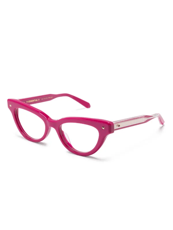 VALENTINO GARAVANI EYEWEAR V-Essential II Glasses | Pink