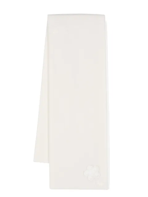 Il Gufo logo-embroidered scarf