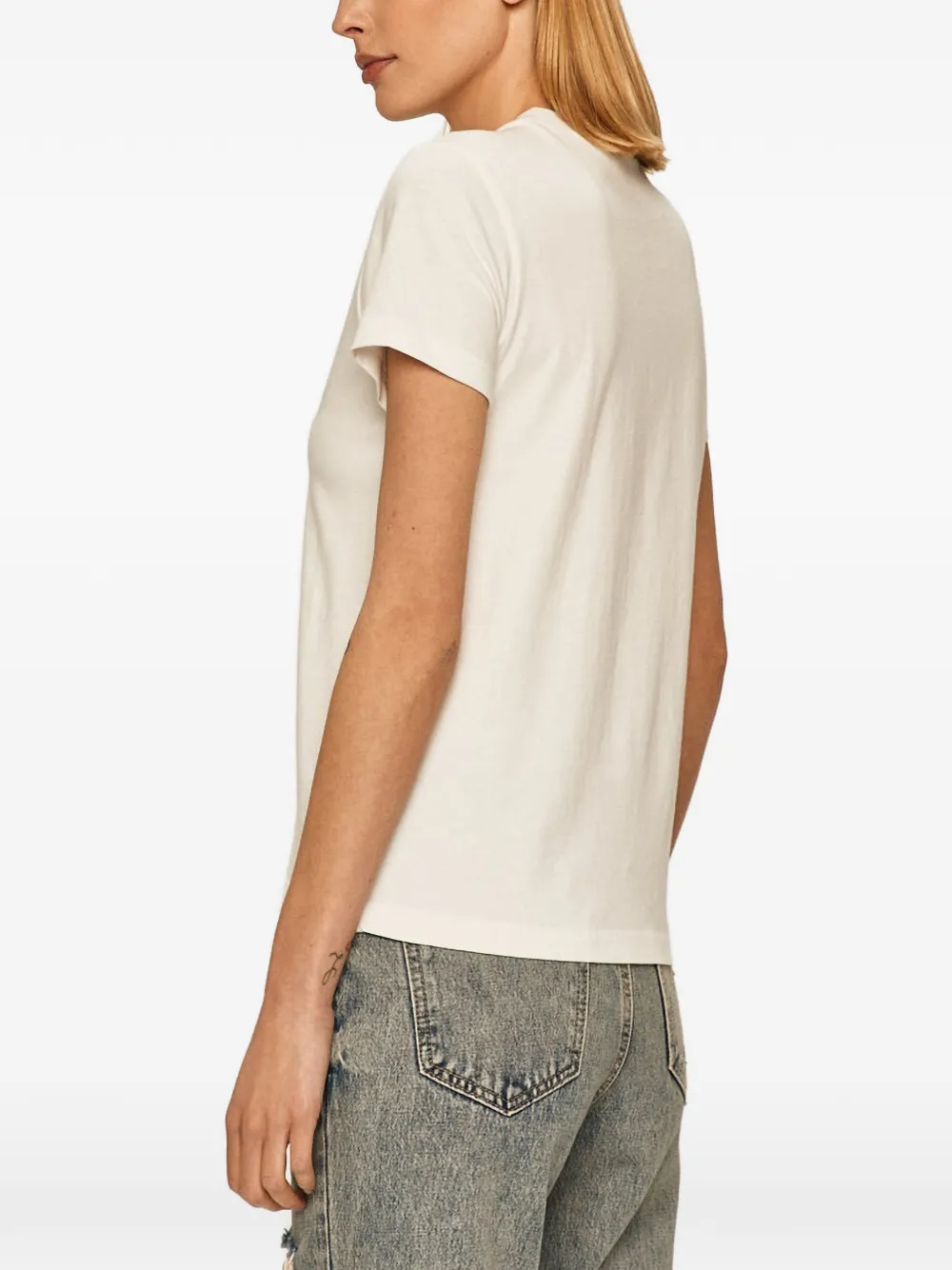Vans T-shirt met logo Wit