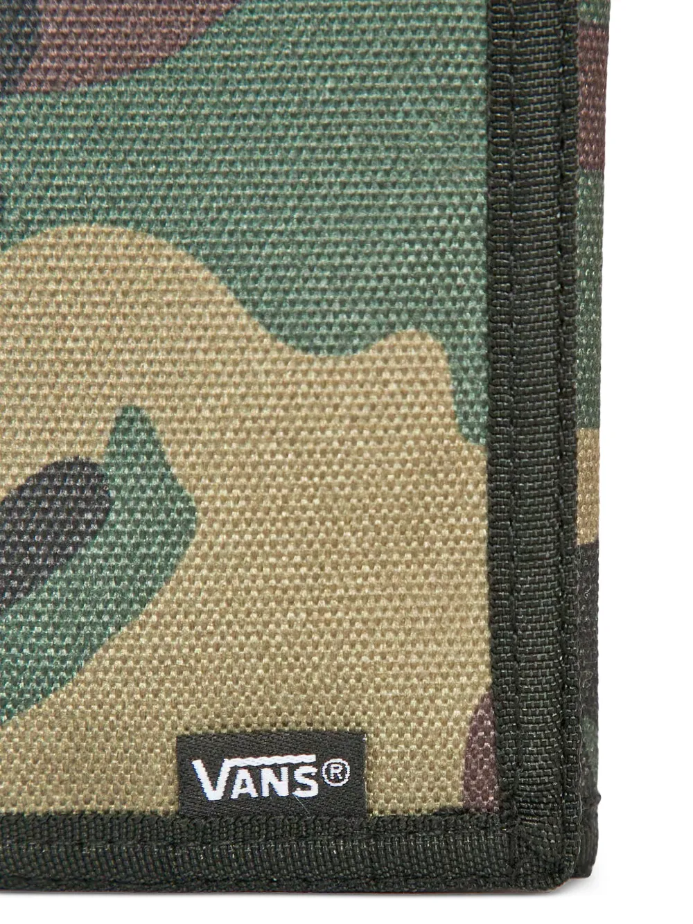 Vans Portemonnee met camouflageprint Groen