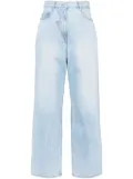 pushBUTTON straight-leg jeans - Blue