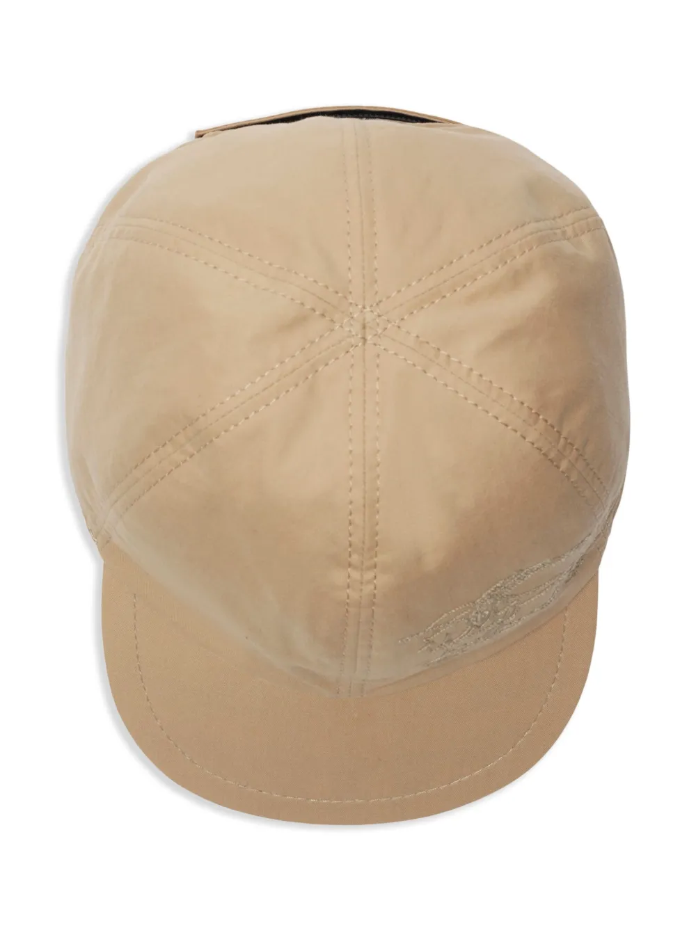 Burberry Kids Katoenen honkbalpet Beige
