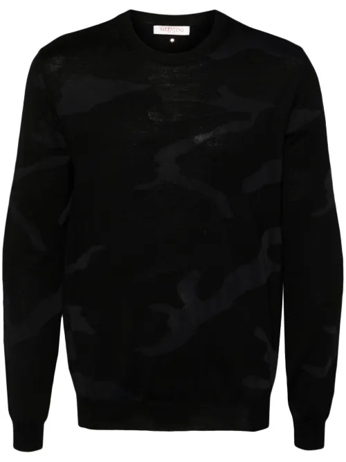 Pull à motif en jacquard - Valentino Garavani - Modalova