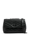 Tory Burch small Kira Chevron Powder coated convertible shoulder bag - Black