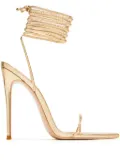 Femme La 120mm Luce Minimale sandals - Gold
