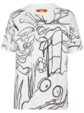 Balmain x Disney graphic-print T-shirt - White