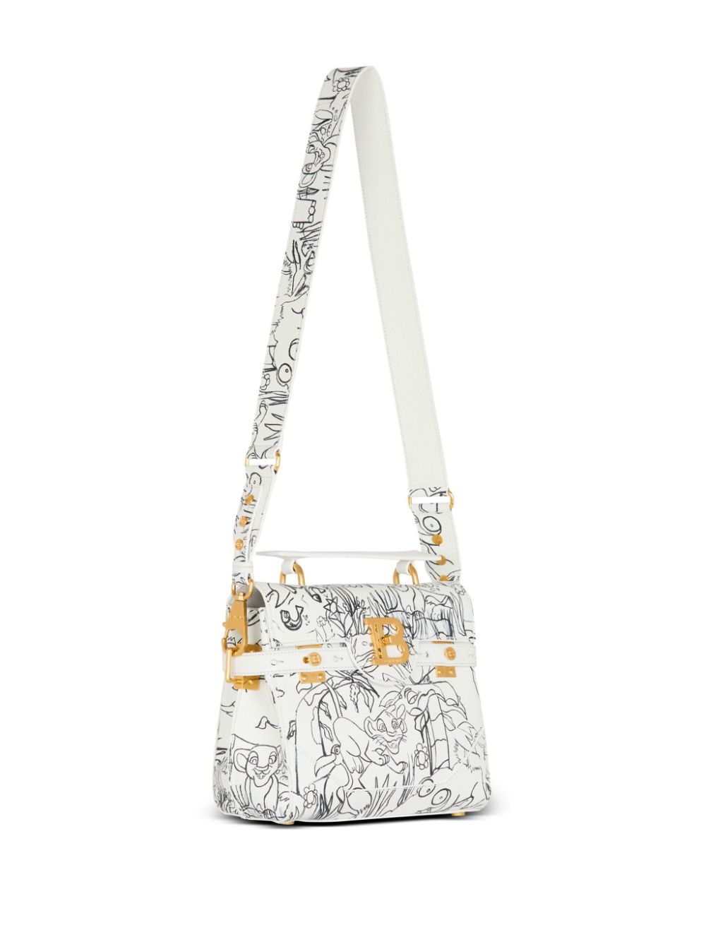 Cheap Balmain x Disney B-Buzz graphic-print bag Women