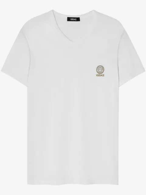 Versace playera con estampado Medusa